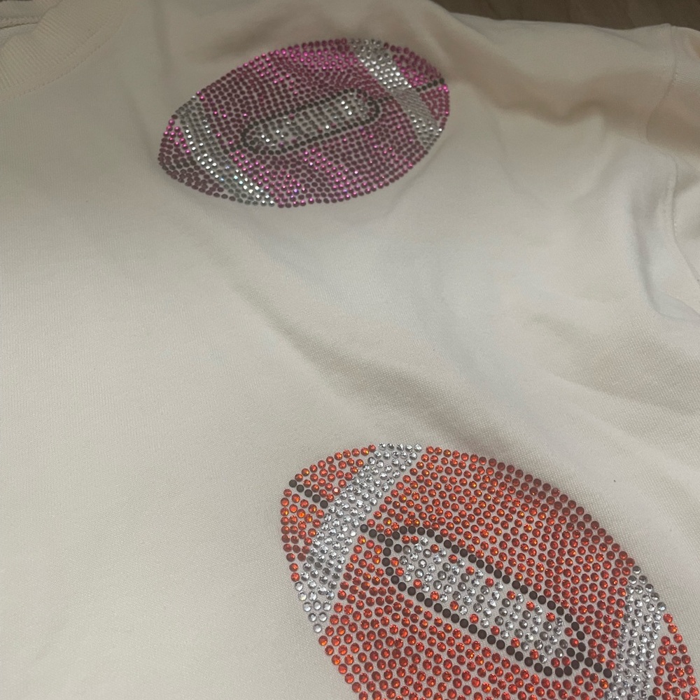 Sparkling football top!